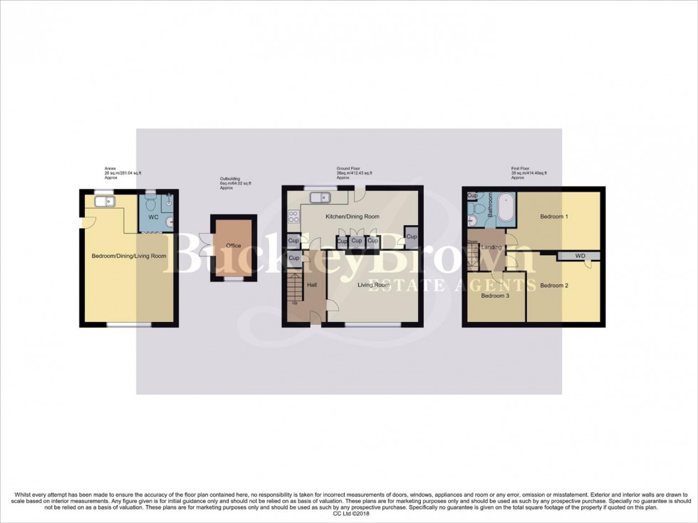 Floorplan for Allan Dale, Bilsthorpe, Newark