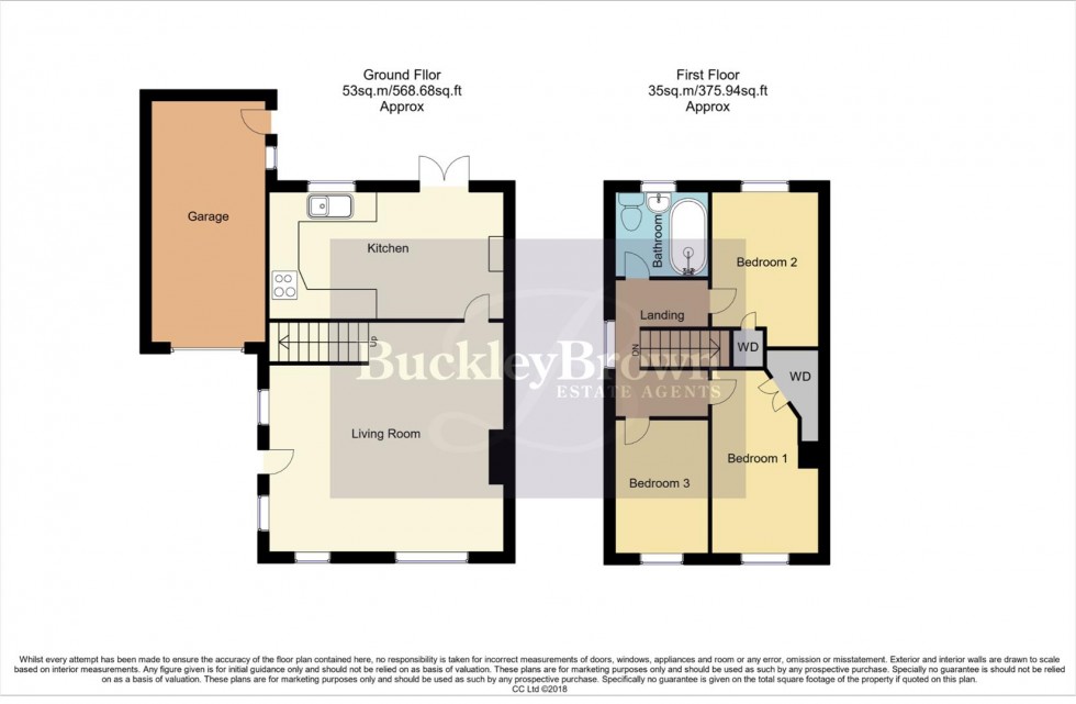 Floorplan for Santon Road, Forest Town, Mansfield