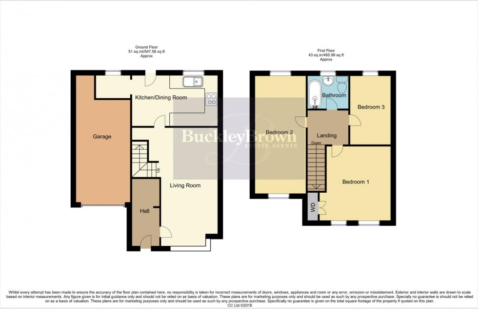 Floorplan for Kingsley Court, Mansfield Woodhouse, Mansfield