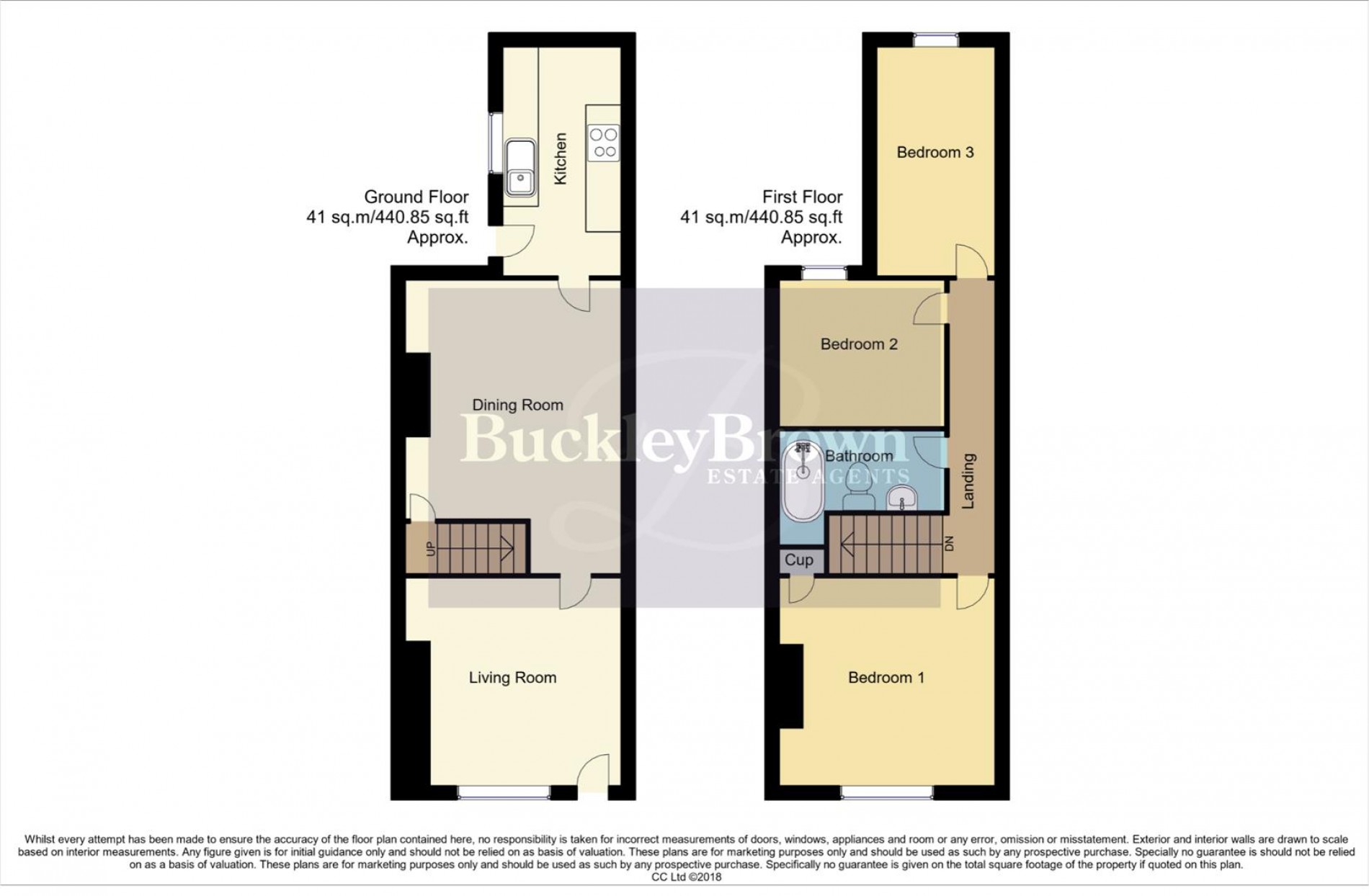 Floorplan for Bolsover Street, Mansfield