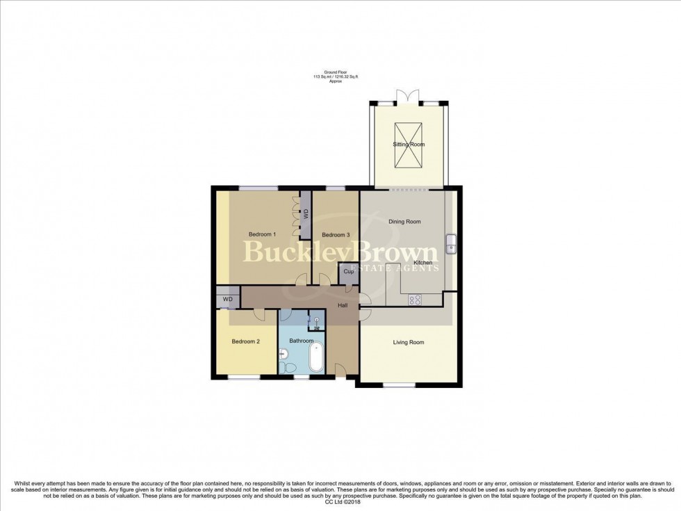 Floorplan for Anvil Grove, Mansfield Woodhouse, Mansfield