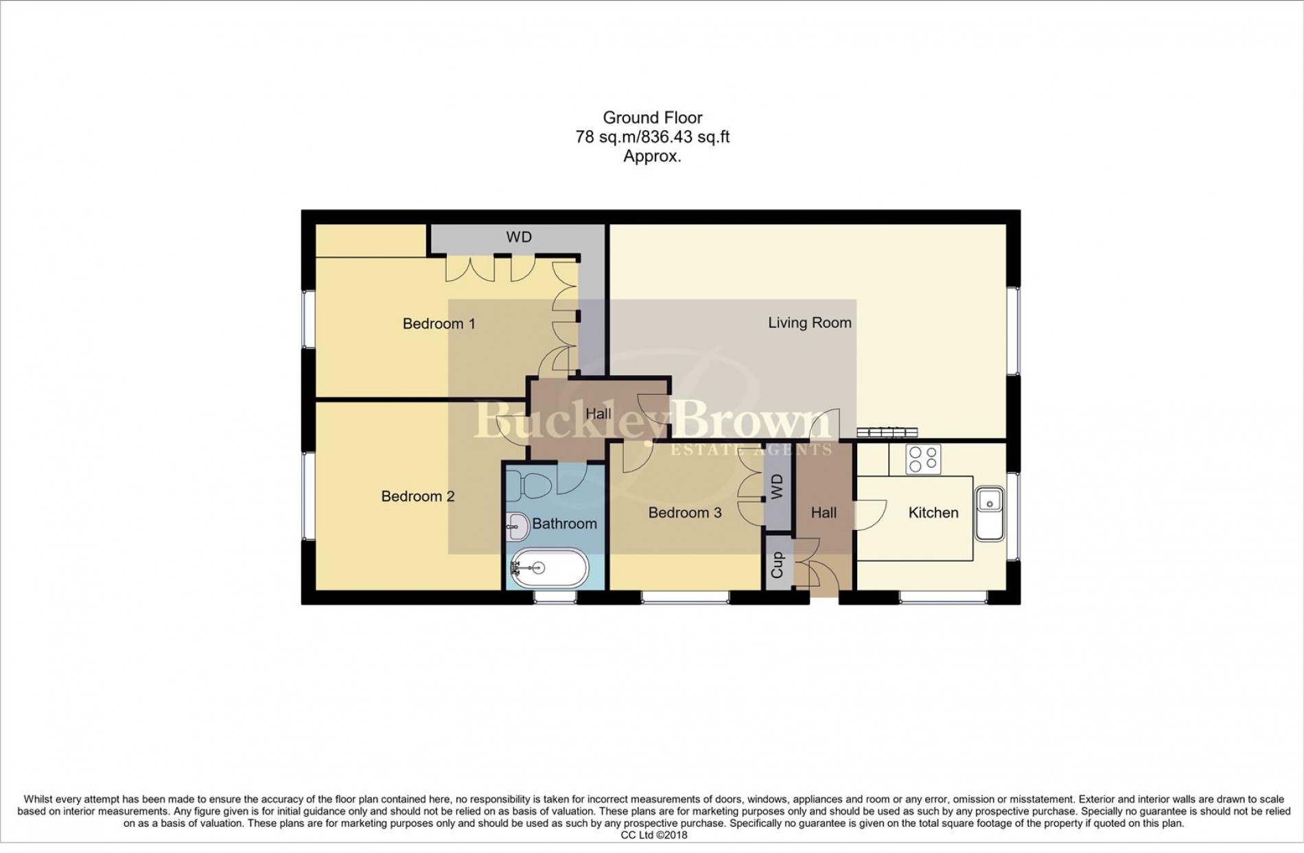 Floorplan for Willow Avenue, Forest Town, Mansfield