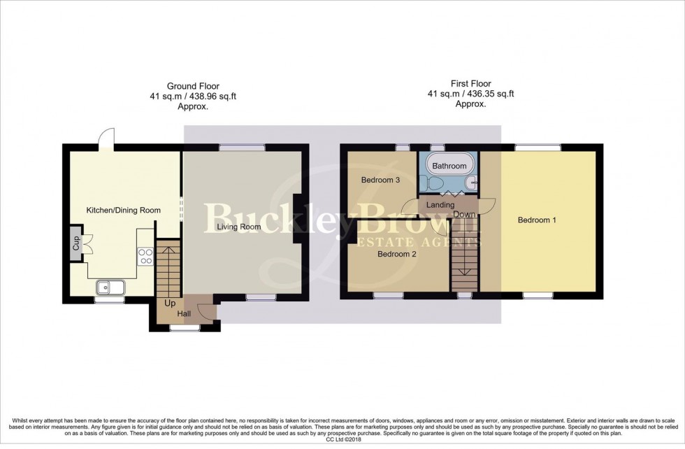 Floorplan for Dukeries Crescent, Worksop