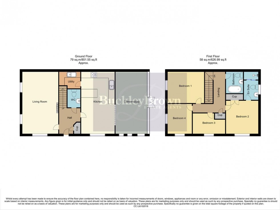 Floorplan for Debdale Way, Mansfield Woodhouse, Mansfield