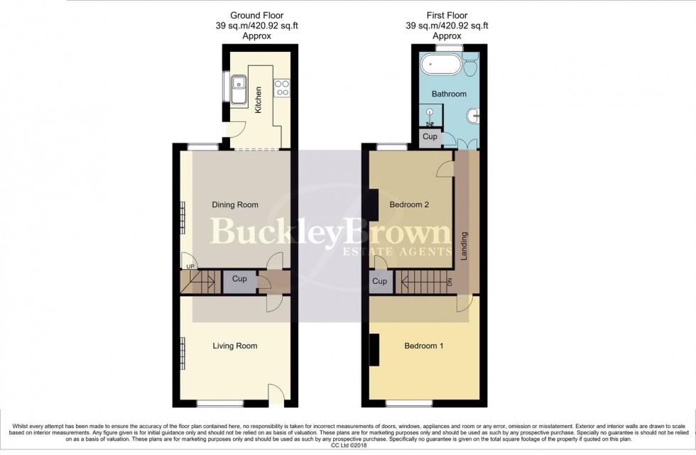 Floorplan for George Street, Mansfield